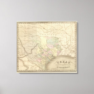 Texas 6 canvas print