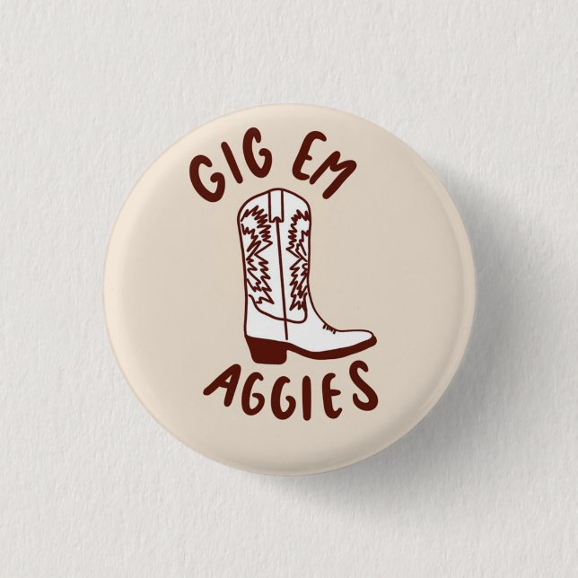 Texas A&M Gameday Button (Front)