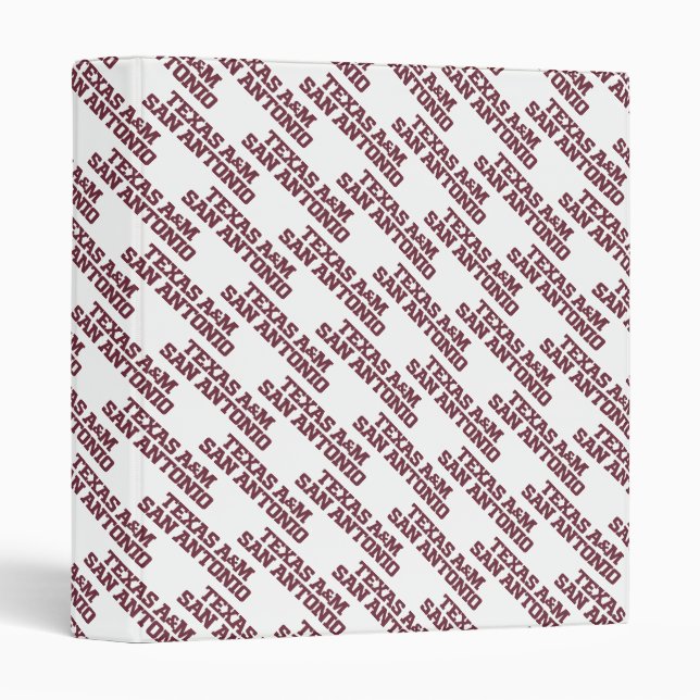 Texas A&M San Antonio Binder (Front/Spine)