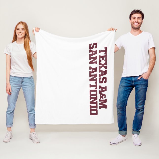 Texas A&M San Antonio Fleece Blanket (In Situ)