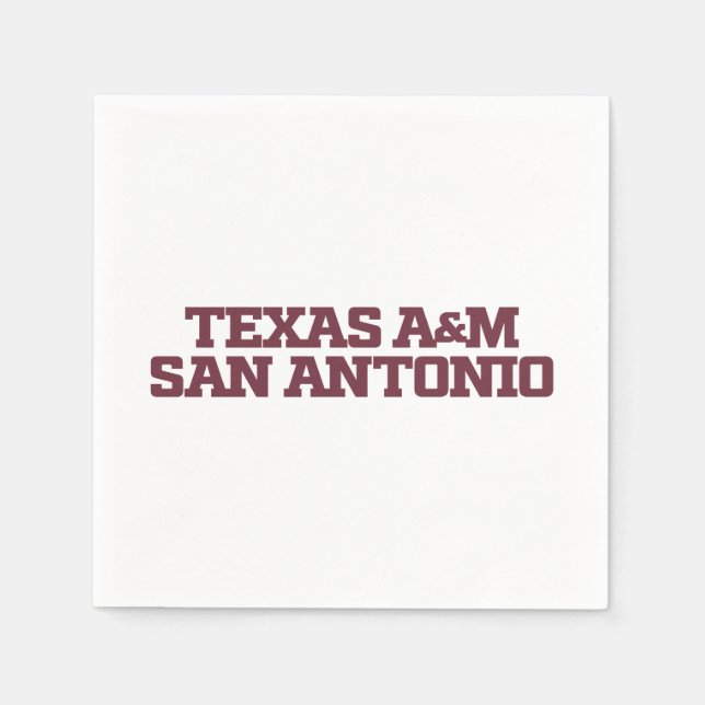 Texas A&M San Antonio Napkin (Front)