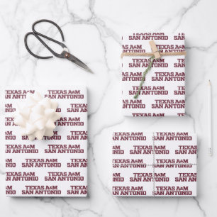 Texas A&M San Antonio Wrapping Paper Sheet