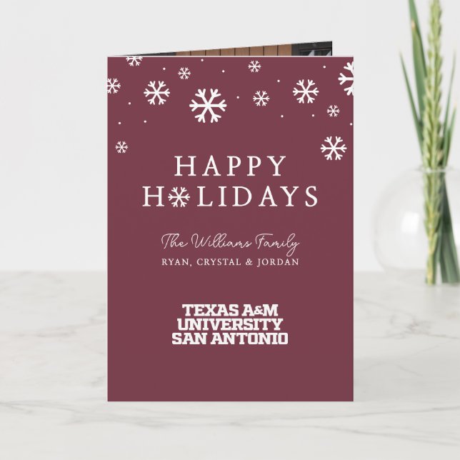 Texas A&M University-San Antonio Holiday Card (Front)