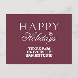 Texas A&M University-San Antonio Holiday Postcard