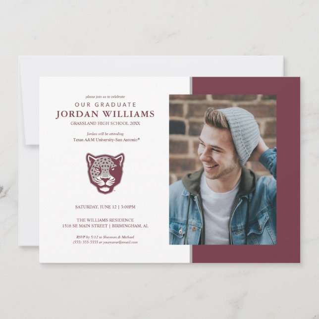 Texas A&M University-San Antonio | Jaguars Announcement (Front)