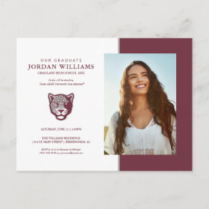 Texas A&M University-San Antonio Jaguars Announcement Postcard