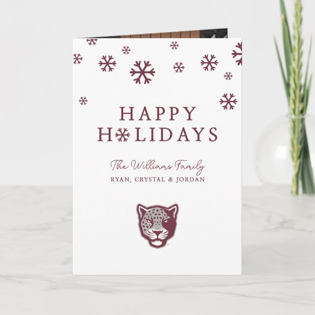 Texas A&M University-San Antonio | Jaguars Holiday Card (Front)