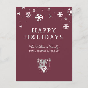 Texas A&M University-San Antonio Jaguars Holiday Postcard