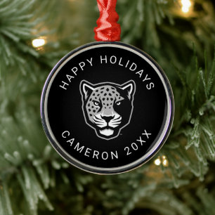 Texas A&M University-San Antonio   Jaguars Metal Ornament