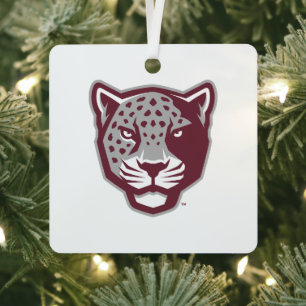 Texas A&M University-San Antonio   Jaguars Metal Ornament