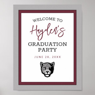 Texas A&M University-San Antonio   Jaguars Poster