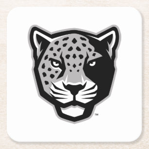 Texas A&M University-San Antonio   Jaguars Square Paper Coaster