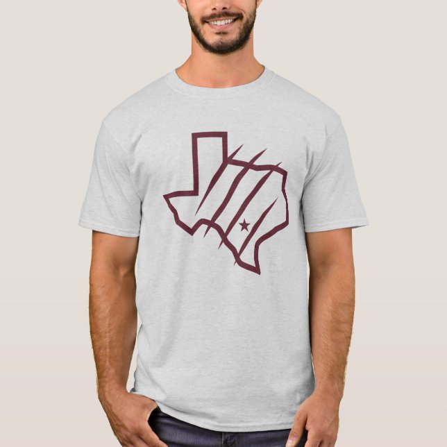 Texas A&M University-San Antonio | State Logo 2 T-Shirt (Front)