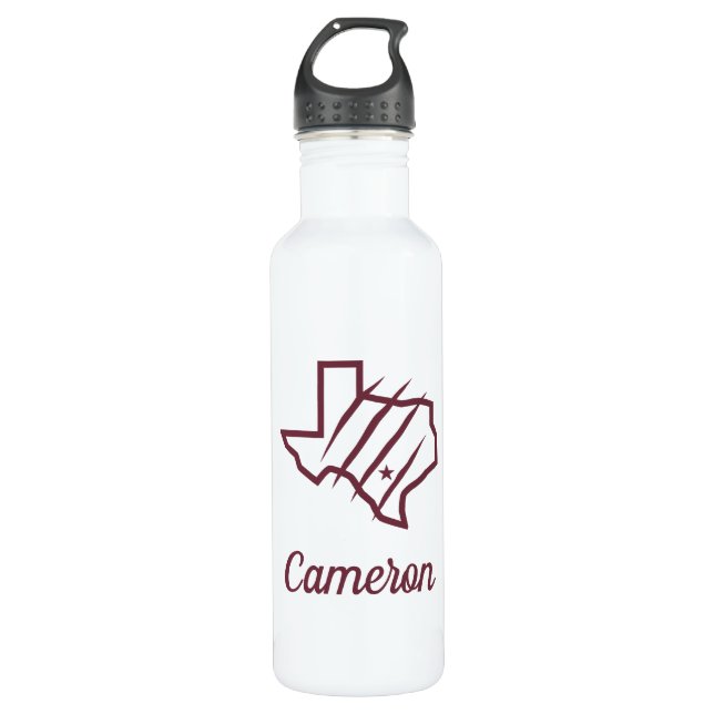 Texas A&M University-San Antonio | State Logo 710 Ml Water Bottle (Front)