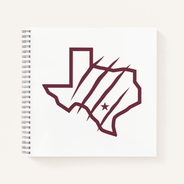 Texas A&M University-San Antonio | State Logo Notebook (Front)