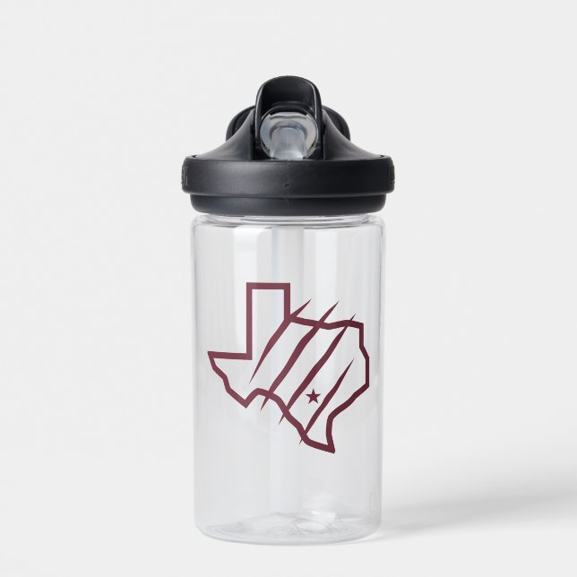 Texas A&M University-San Antonio | State Logo Water Bottle (Front)