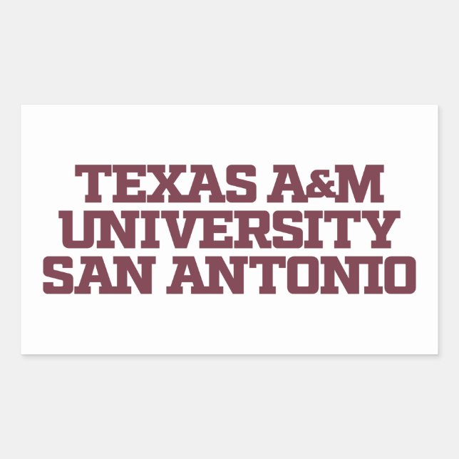 Texas A&M University-San Antonio Sticker (Front)