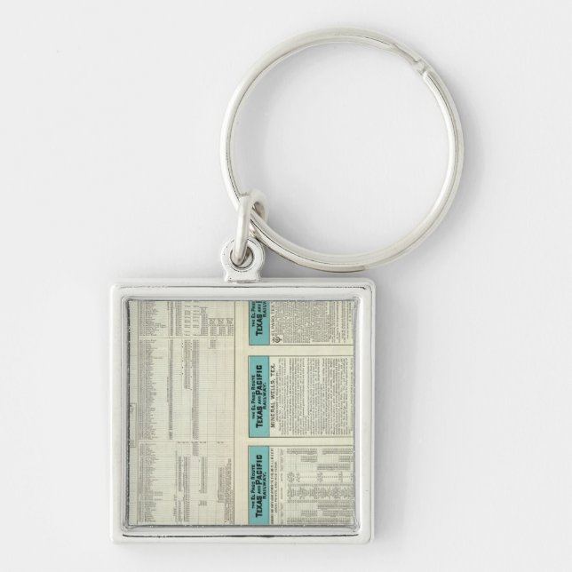 Texas and Pacific Railway Keychain (Front)