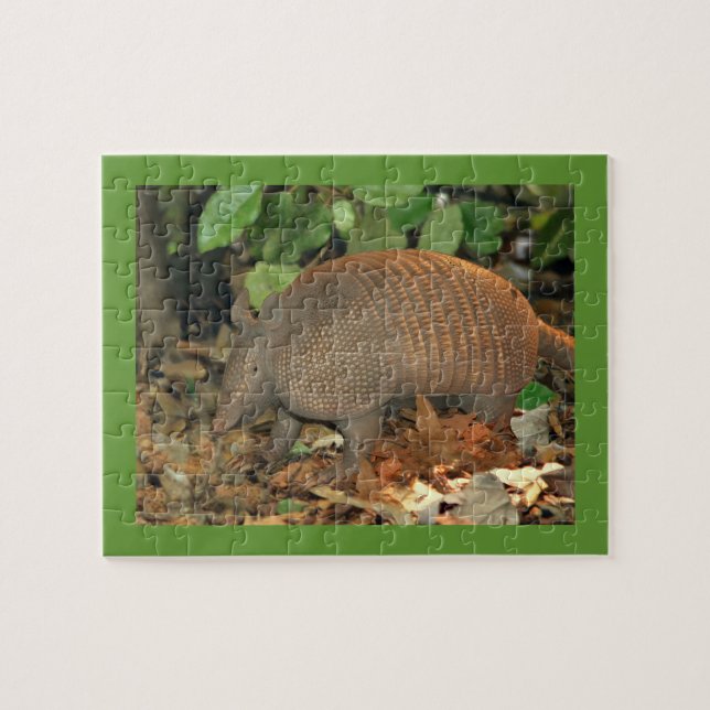 Texas Armadillo Jigsaw Puzzle (Horizontal)