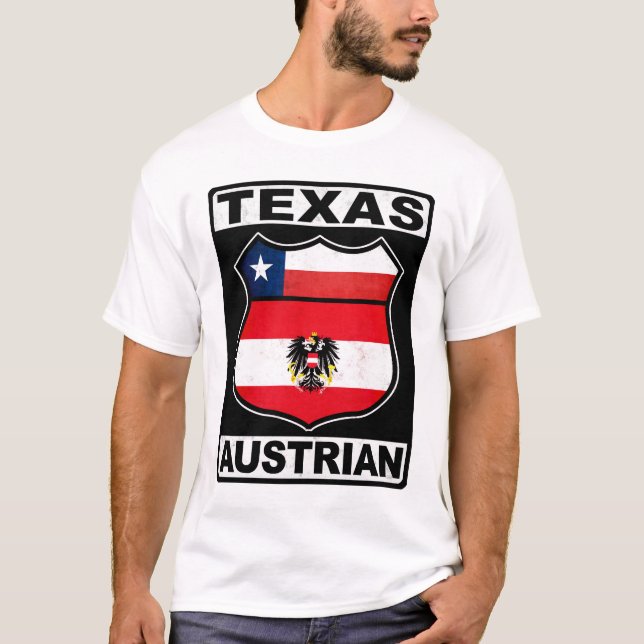 Texas Austrian American T-Shirt (Front)