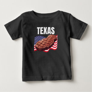 Texas Baby Fine Jersey Dark T-Shirt