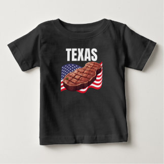 Texas Baby Fine Jersey Dark T-Shirt