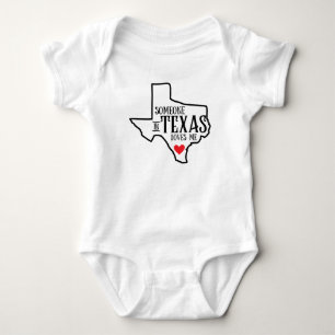 Texas Baby, Someone in Texas Loves Me Baby Bodysuit