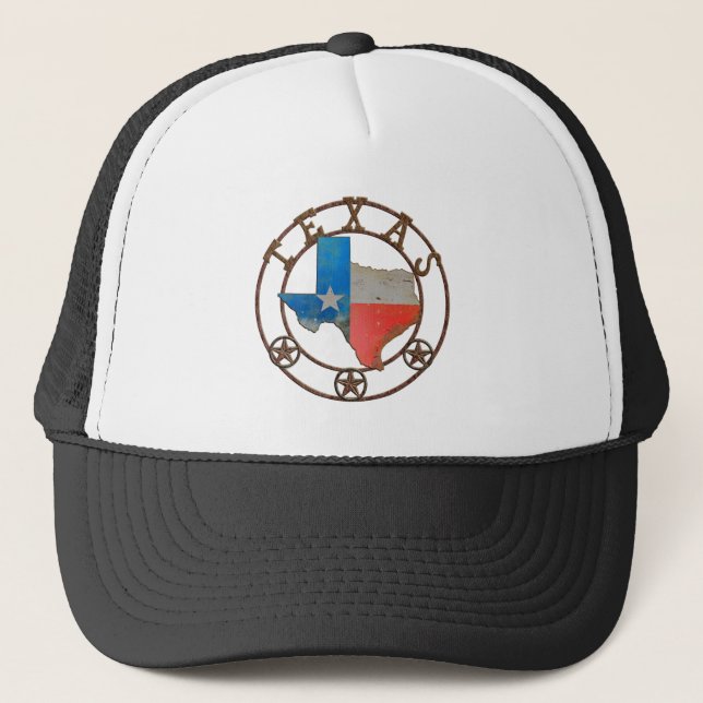 Texas Barn Art Trucker Hat (Front)