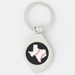 Texas Baseball State funny Texas Baseball  Keychain