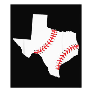 Texas Baseball State funny Texas Baseball  Photo Print