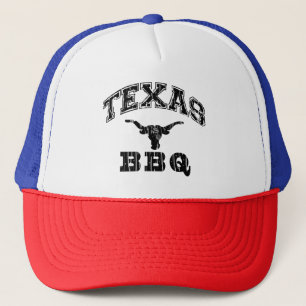 Texas BBQ Custom Business Hat Food Truck Hats