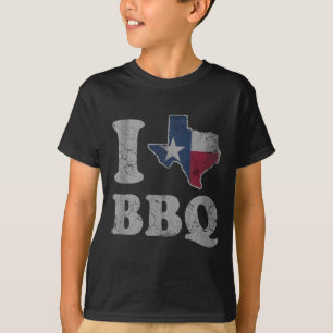 Texas Bbq Flag Texan Rbecue Men Women Dad Group T-Shirt