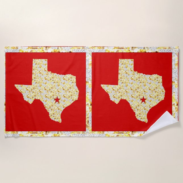 TEXAS BEACH TOWEL (Front)