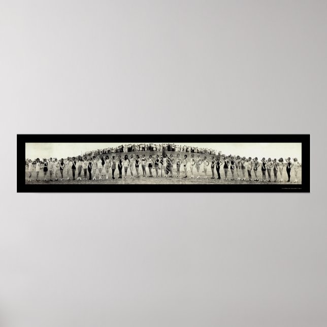 Texas Beauty Pageant Photo 1928 Poster (Front)