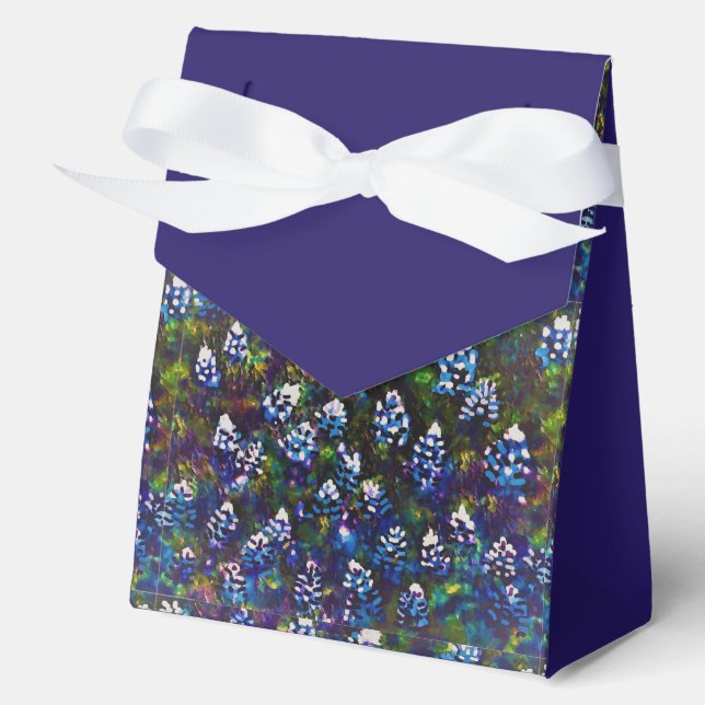 Texas Blue Bonnet Blitz Design Favor Box (Front)
