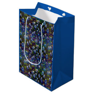 Texas Blue Bonnet Blitz Design Medium Gift Bag