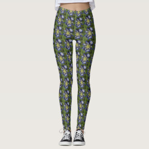 Texas Bluebonnet Leggings