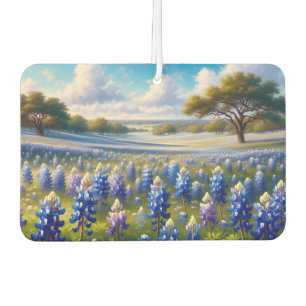 Texas Bluebonnet Meadow Landscape Air Freshener