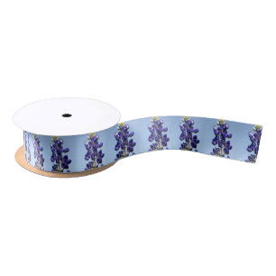 Texas Bluebonnet Ribbon Satin Ribbon