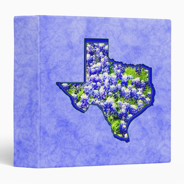 TEXAS BLUEBONNETS BINDER (Front/Spine)