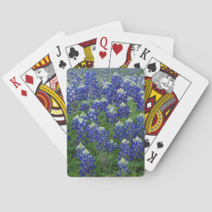 Texas Bluebonnets Field Photo Playing Cards