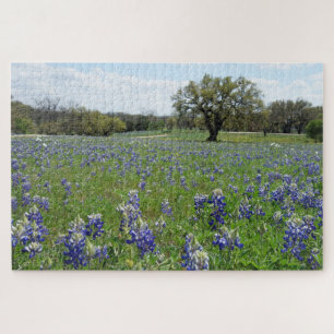 Texas Bluebonnets Jigsaw Puzzle