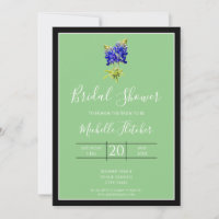 Texas Bluebonnets on Sage, Spring, Bridal