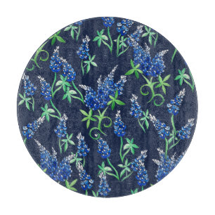 Texas Bluebonnets Texan  Cutting Board