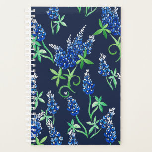 Texas Bluebonnets Texan State Flower Bluebonnet Planner
