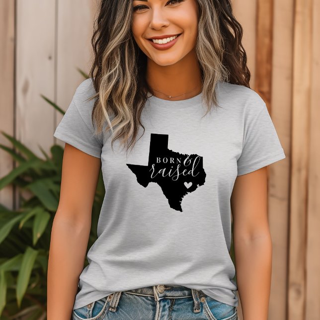 Texas Born and Raised State Tee (Creator Uploaded)