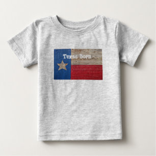 Texas Born Texas Proud Baby T-Shirt