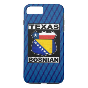Texas Bosnian American Case-Mate iPhone Case