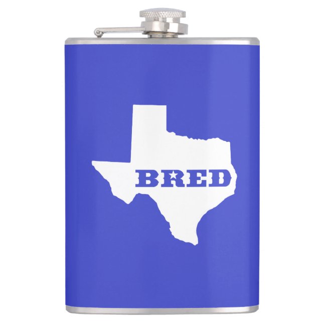 Texas Bred Hip Flask (Front)