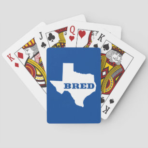 Texas Bred Playing Cards